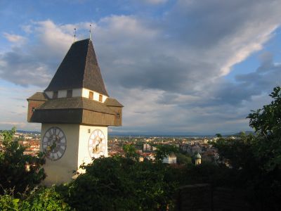 Часовая башня в Граце