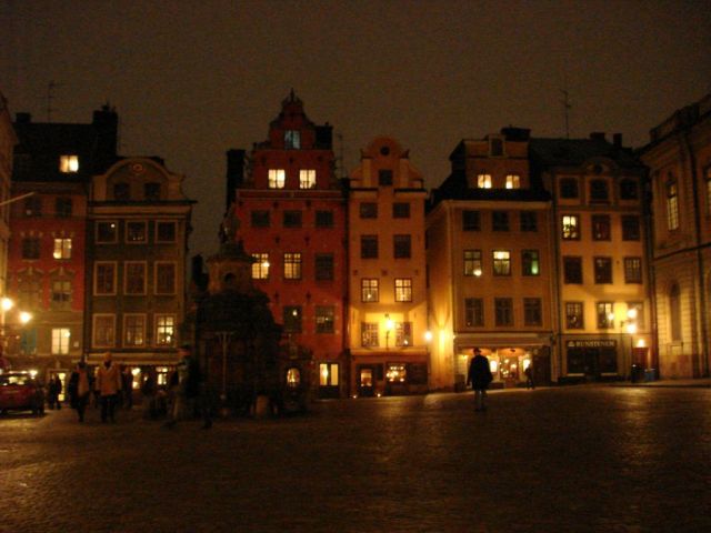 Вечерний Стокгольм