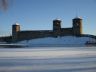 Замок Олавлинна в ясную погоду