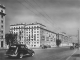Бол.Калужская улица у Нескучного сада 1940 г.