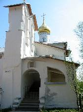 Никольская церковь Псково-печерского монастыря