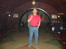 Николай в баре Гамбринус в Одессе
