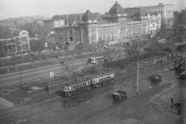 Вид Ленинградского шоссе у Дома летчиков. 1941 г.